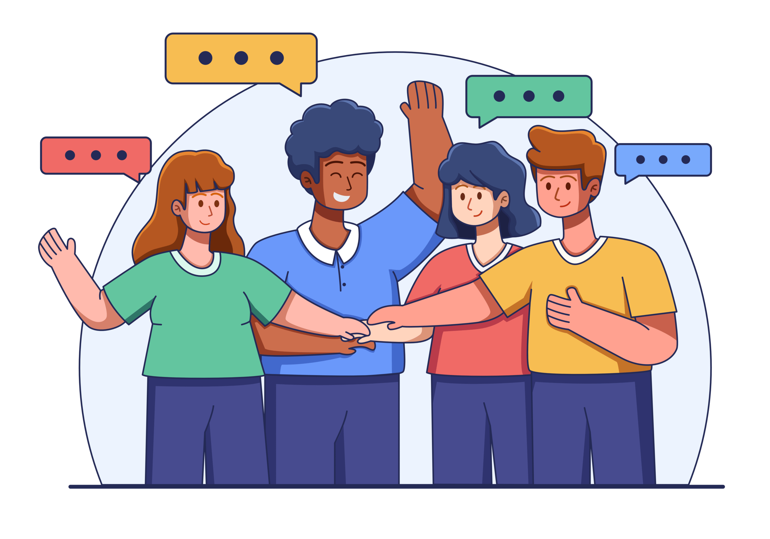 Group people